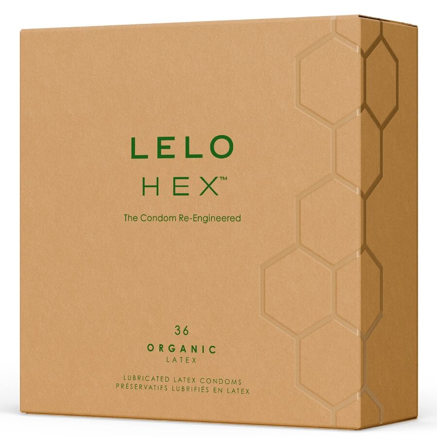Lelo-Hex Organic Scatola Preservativo Organico 36 Pezzi-Lattice · Preservativi (imaginea 9)