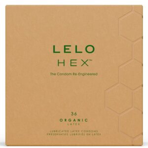 Lelo-Hex Organic Scatola Preservativo Organico 36 Pezzi-Lattice