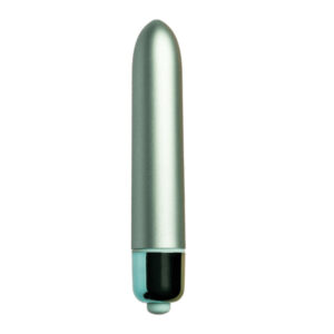 Rocks-off-IT-90 Aqua Lily Bullet Vibrant Verde Acquatic-Silicone