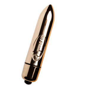 Rocks-off-IT-80 Champagne Golden Vibrator Tip Bullet-Silicone