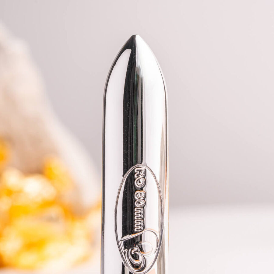 Rocks-off-IT-80 Chrome Bullet Vibratore Argento-Silicone · Vibratori (immagine 2)