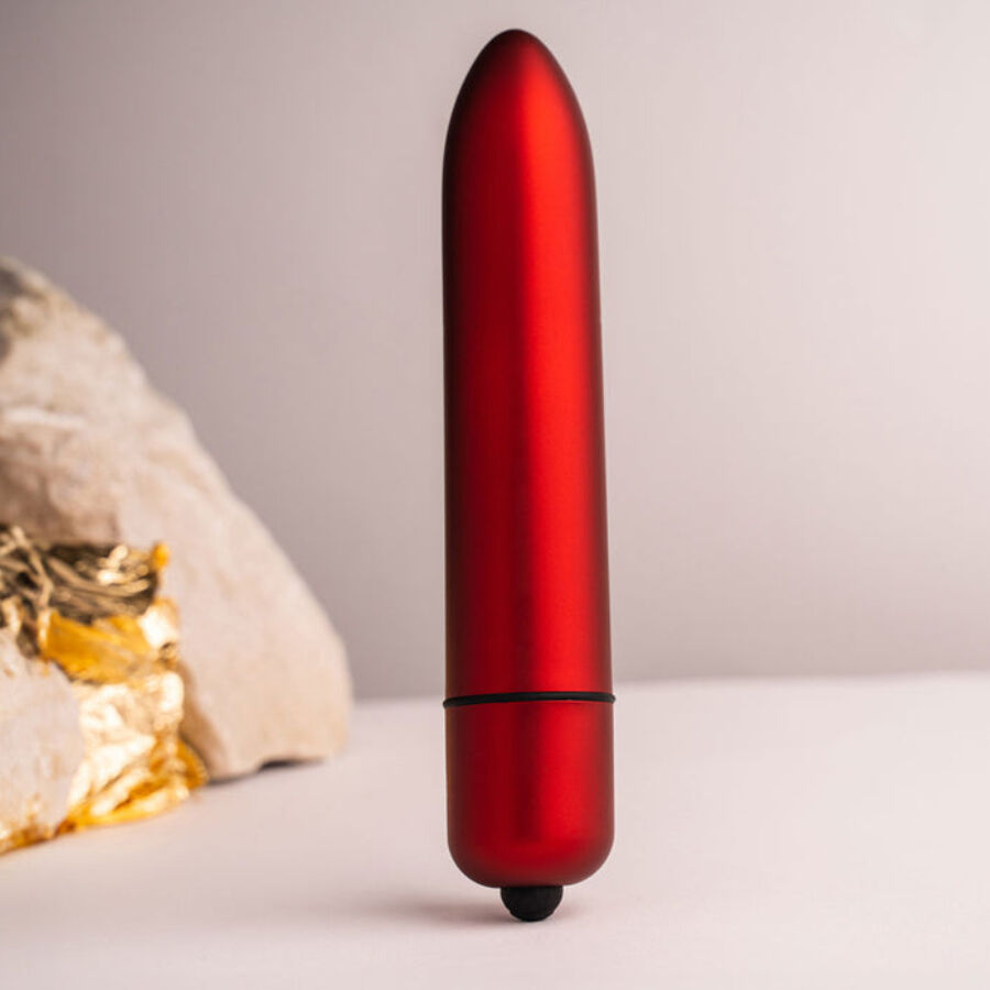 Rocks-off-RO-160 Rosso Allure Vibrator Bullet Rosso-Silicone, 10 · Vibratori (imaginea 2)