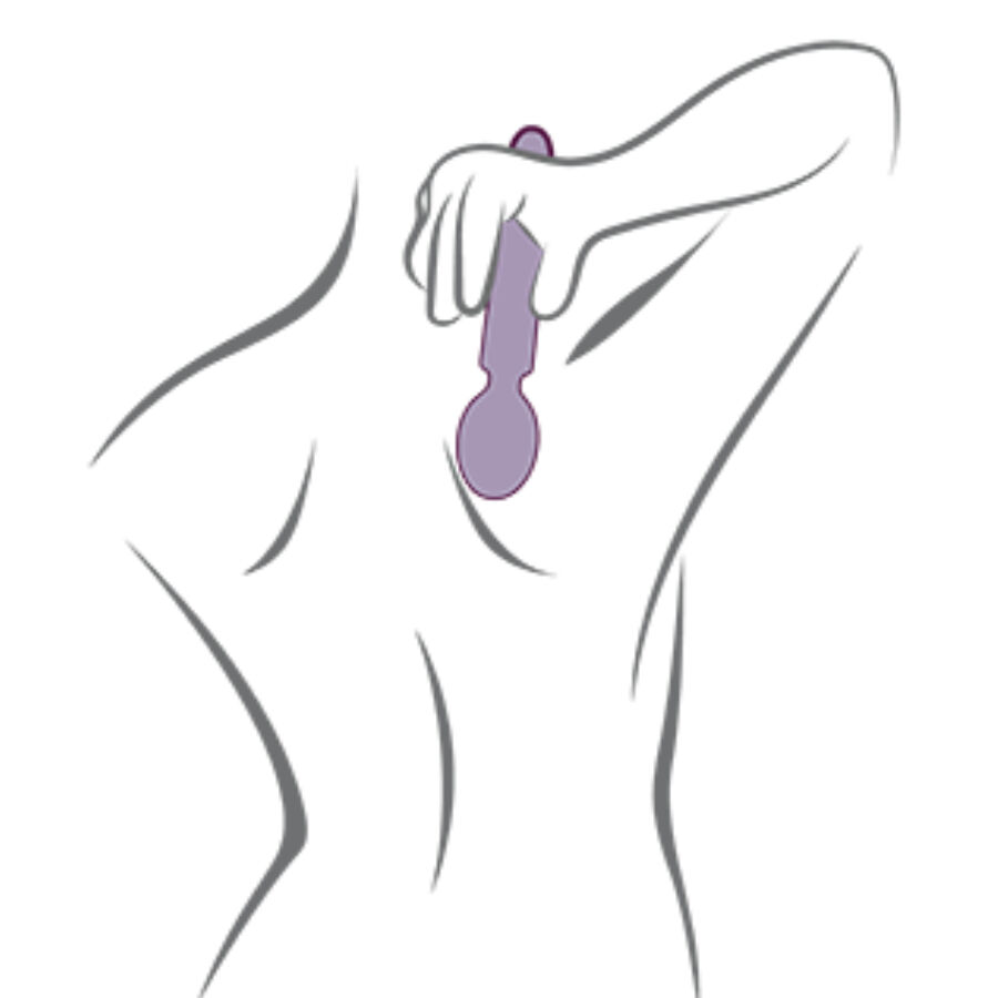 Rocks-off-Oriel Bacchetta Vibratore Flessibile, Fucsia-Silicone, 10 · Vibratori (imaginea 5)