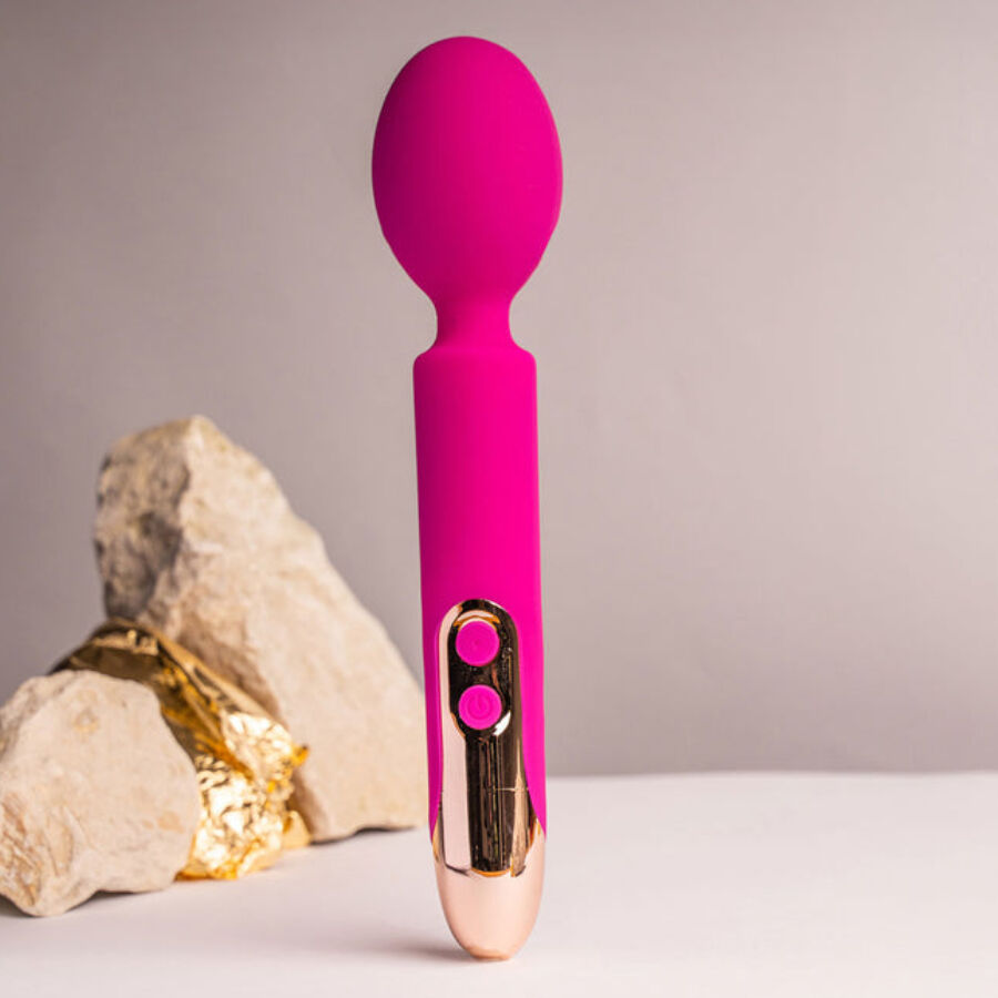 Rocks-off-Oriel Bacchetta Vibratore Flessibile, Fucsia-Silicone, 10 · Vibratori (imaginea 2)
