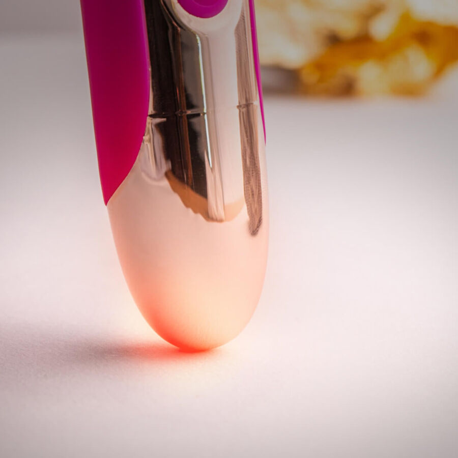 Rocks-off-Oriel Bacchetta Vibratore Flessibile, Fucsia-Silicone, 10 · Vibratori (imaginea 9)