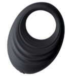 Rocks-Off-Spire Nero Anello Vibrante per Pene-Silicone, 10 velocità · Anelli & Guaine per pene