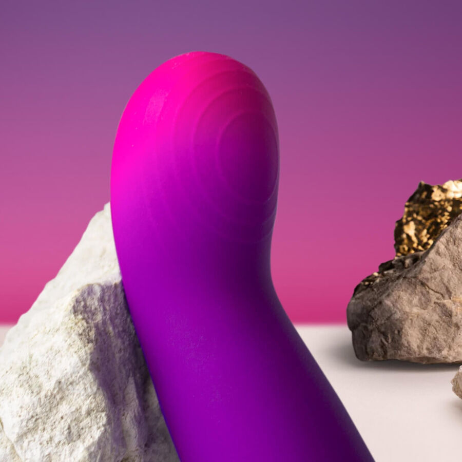 Rocks-off-Glow Girl Vibe Vibratore G-spot Discreto Viola-Silicone, 10 · Vibratori (immagine 8)