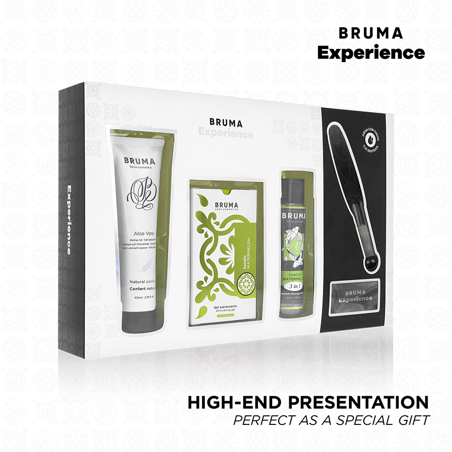 Bruma-Kit Prova Dolce di Melone con Amplificatore di Orgasmo 1 Bruma-Kit Prova Dolce di Melone con Amplificatore di Orgasmo · Massaggio erotico