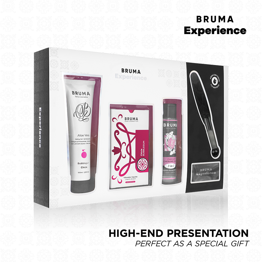 Bruma-Vibro-orgasmico Sweet Gum Temptation Kit · Massaggio erotico