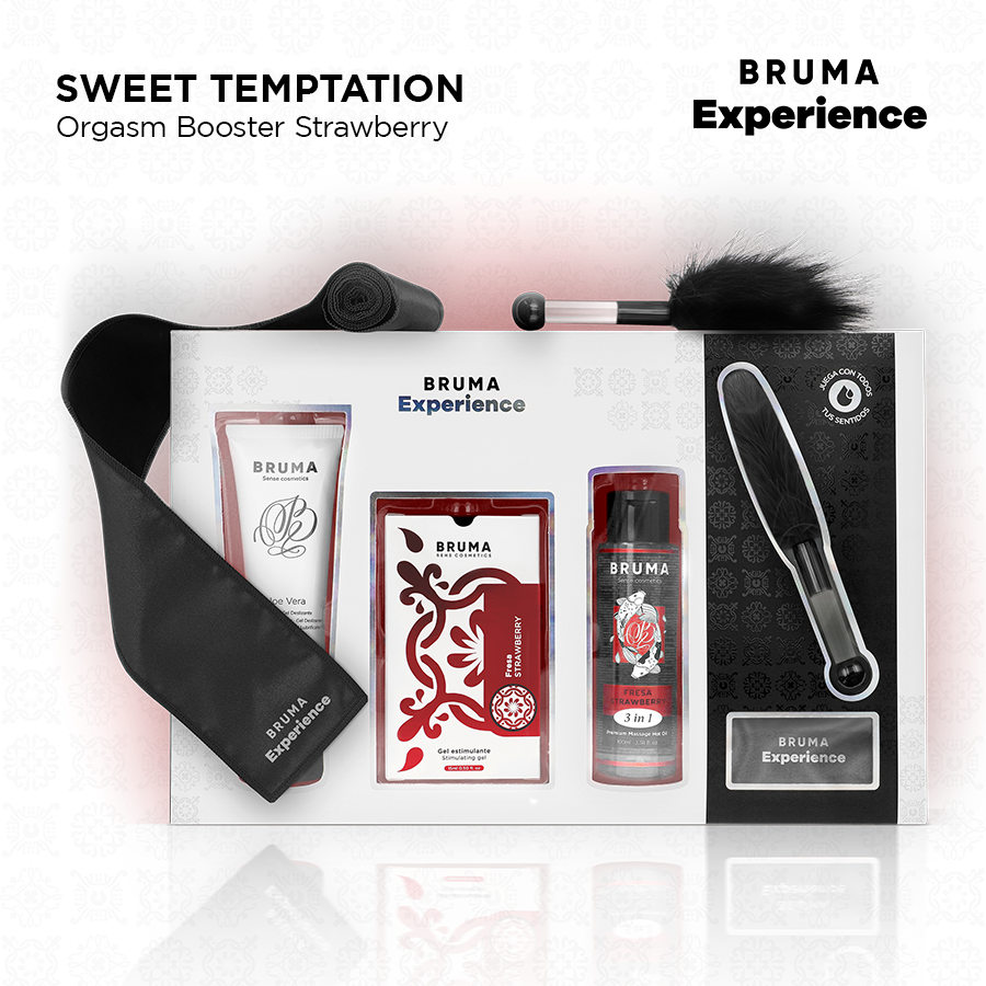 Bruma-Kit di tentazione di fragole dolci con stimolatore dell'orgasmo 7 Bruma-Kit di tentazione di fragole dolci con stimolatore dell'orgasmo · Massaggio erotico (imaginea 7)