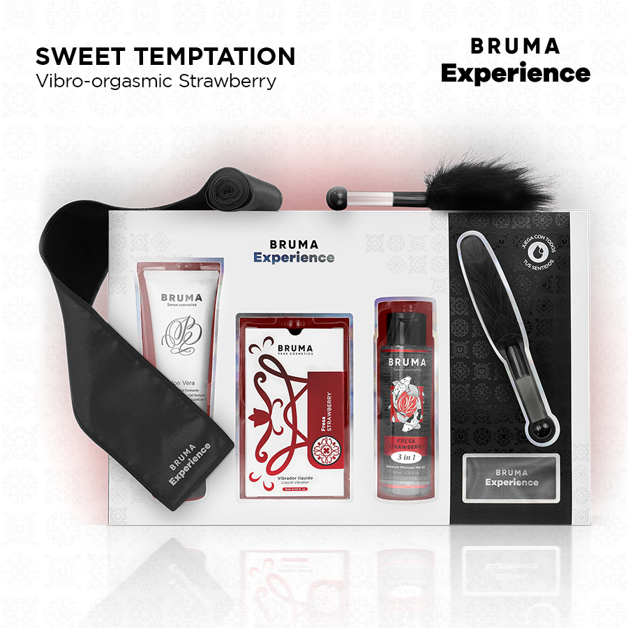 Bruma-Kit Tentazione Vibro-orgasmica Fragola Dolce 6 Bruma-Kit Tentazione Vibro-orgasmica Fragola Dolce · Massaggio erotico (imaginea 6)