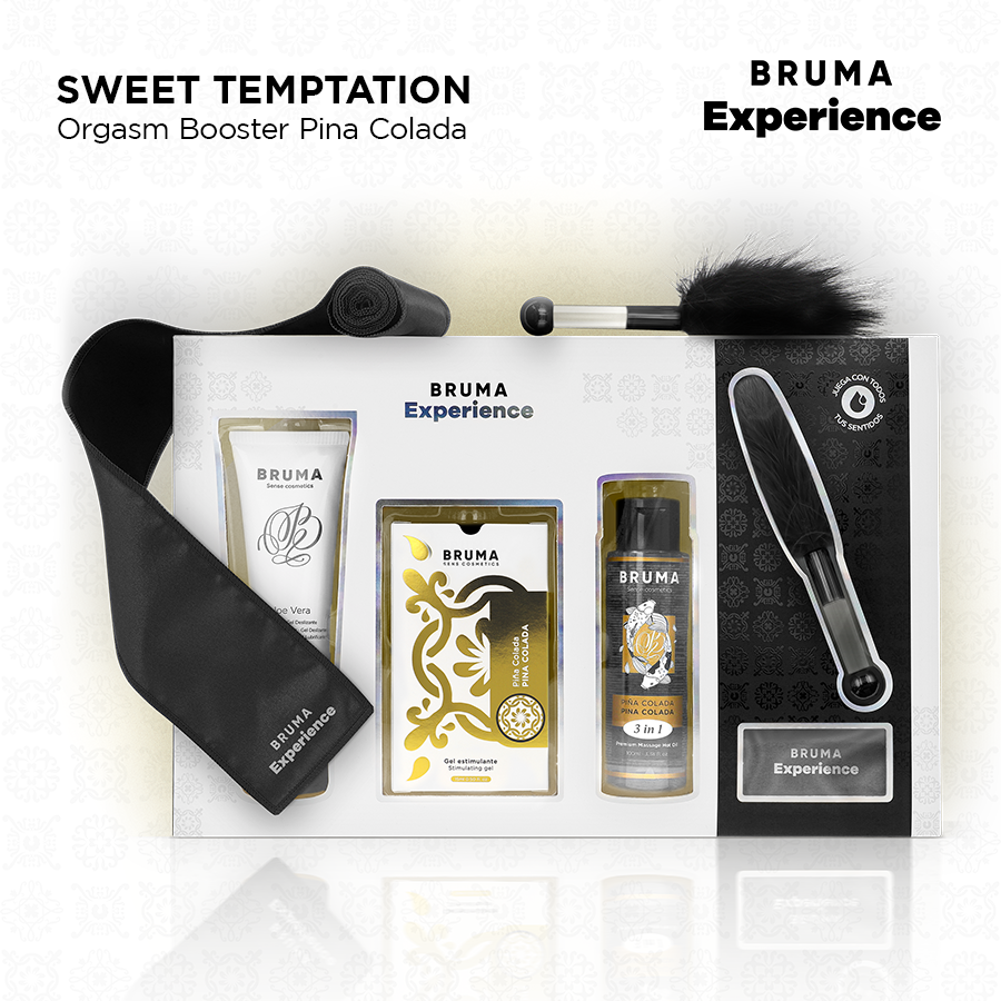 Bruma-Sweet Pina Colada Temptation Pack con Stimolatore · Massaggio erotico (imaginea 7)