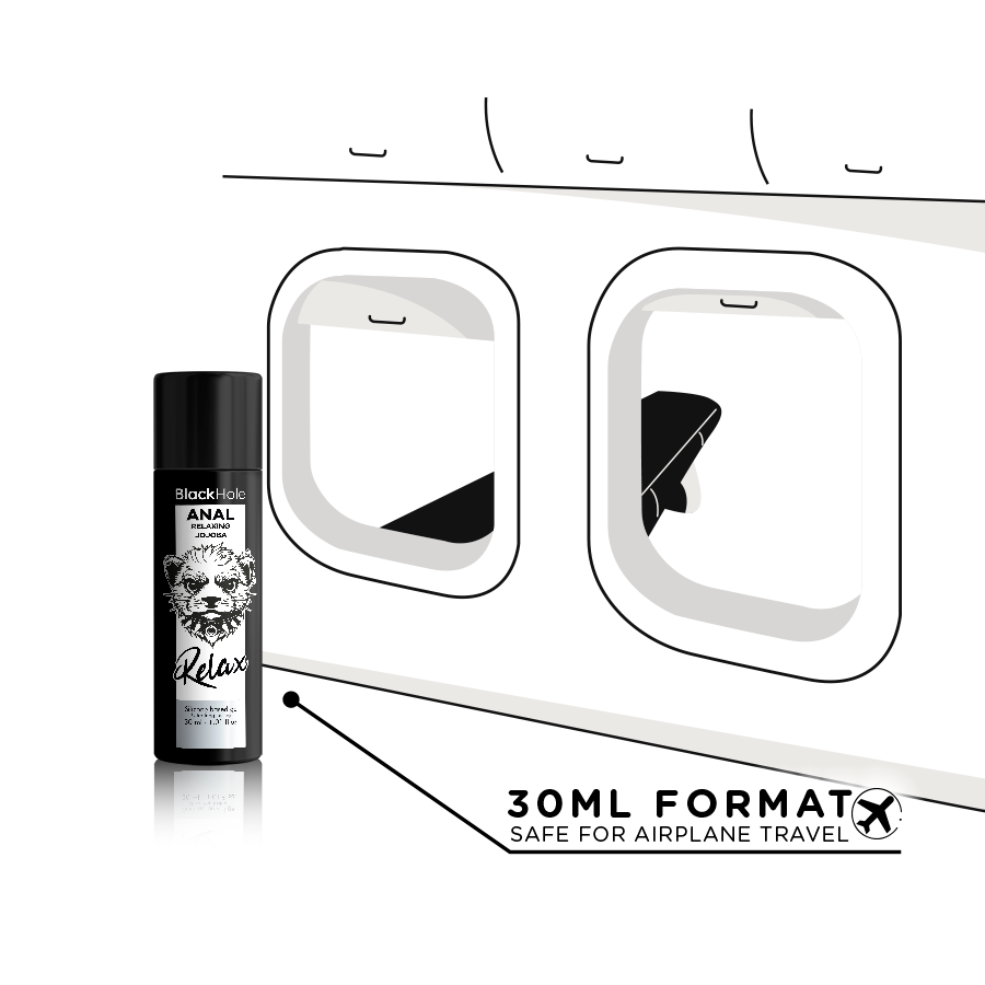 Black Hole-Anal Rilassante Jojoba Base Silicone 30 ml · Lubrificanti (immagine 5)