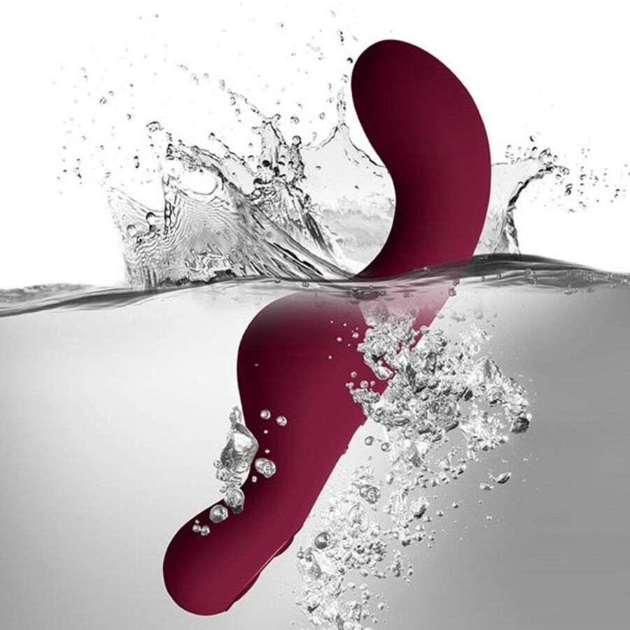 Rocks-off-Ruby Glow Blush Red Vibrator G-spot-Silicone, 10 velocità · Vibratori (imaginea 9)