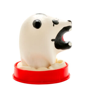 Condomerie-Preservativo Dipinto Manuale Polar Bear-Latex · Preservativi divertenti (imaginea 2)
