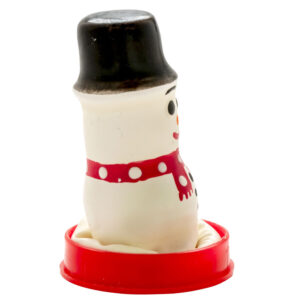 Condomerie-Preservativo dipinto a mano Snowman-Latex · Preservativi divertenti (imaginea 3)