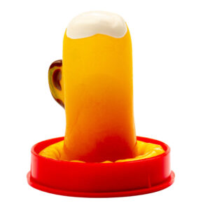 Condomerie-Preservativo dipinto a mano Bicchiere di birra-Lattice · Preservativi divertenti (imaginea 4)