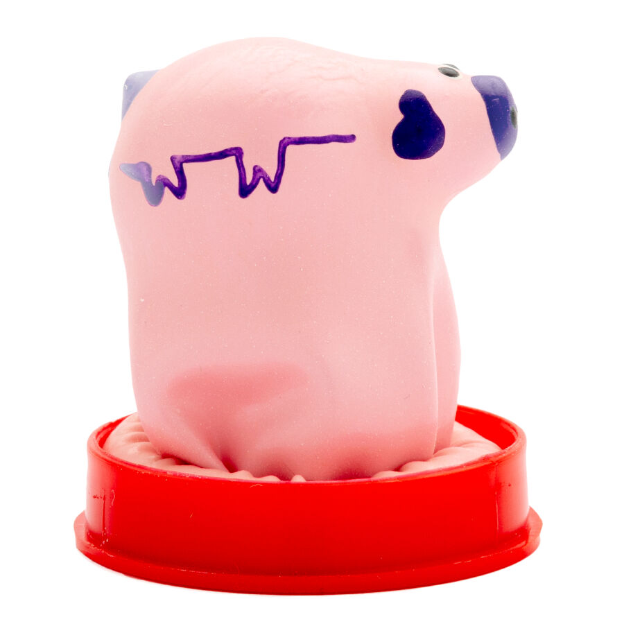 Condomerie-Preservativo Dipinto Manuale Small Pig-Latex · Preservativi divertenti (imaginea 4)