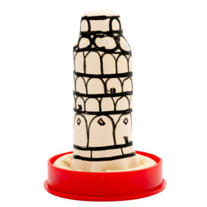 Condomerie-Preservativi Dipinti Manuale Pisa Tower · Preservativi divertenti (imaginea 3)