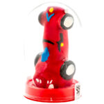 Condomerie-Preservativo Dipinto Manuale Racing Car-Latex · Preservativi divertenti