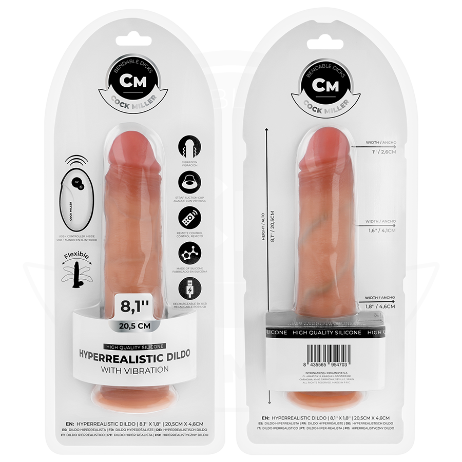 Cock Miller-Dildo Realistico con Ventosa e Vibrazioni 2 Cock Miller-Dildo Realistico con Ventosa e Vibrazioni · Vibratori (imaginea 2)
