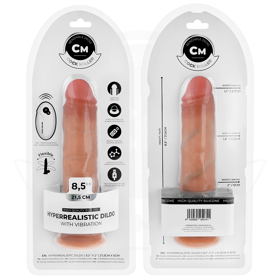 Cock Miller-Dildo Realistico con Ventosa e Vibrazione · Vibratori (imaginea 9)