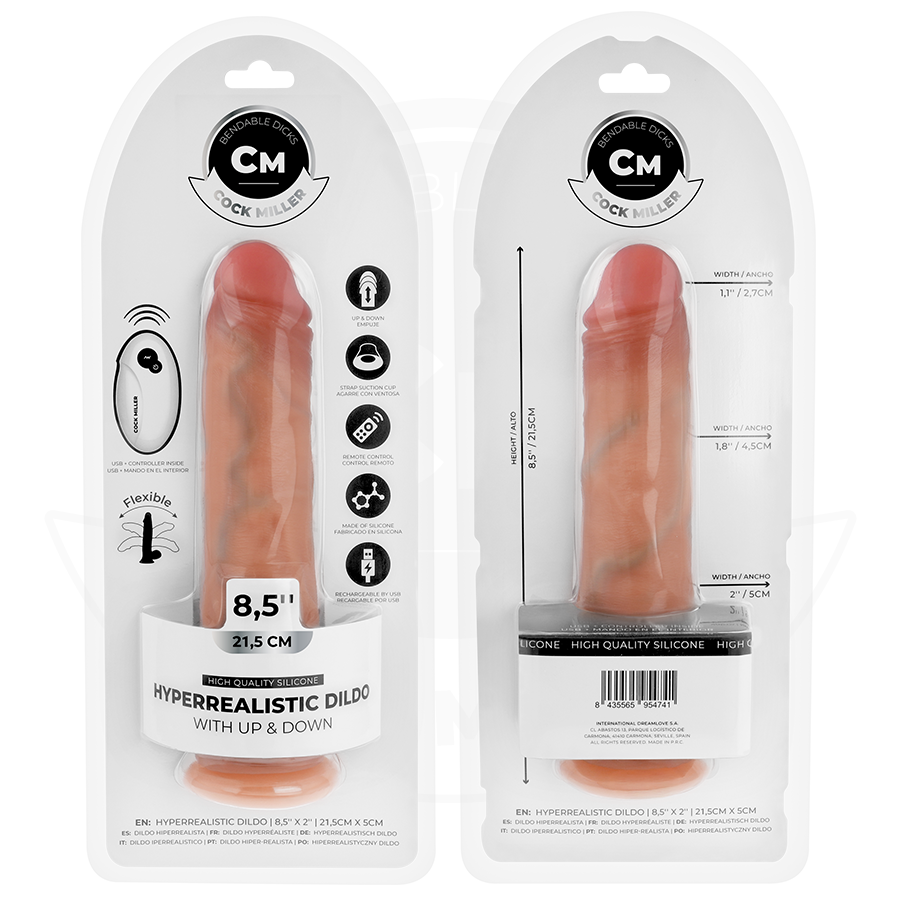 Cock Miller-Dildo iper-realista con Ventosa e Impulso 8 Cock Miller-Dildo iper-realista con Ventosa e Impulso · Vibratori (imaginea 8)