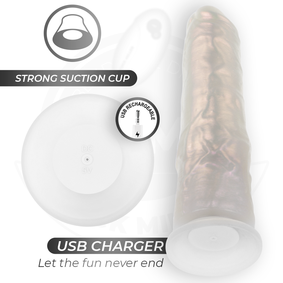 Cock Miller-Dildo con Ventosa, Illuminazione e Vibrazione · Vibratori (imaginea 6)