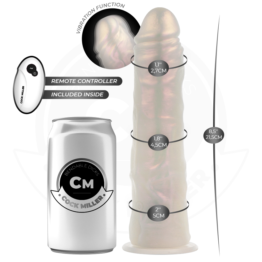 Cock Miller-Dildo con Ventosa, Illuminazione e Vibrazione 2 Cock Miller-Dildo con Ventosa, Illuminazione e Vibrazione · Vibratori (imaginea 2)