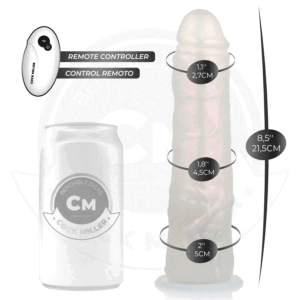 Cock Miller-Dildo con Ventosa, Illuminazione e Vibrazione · Vibratori (imaginea 9)