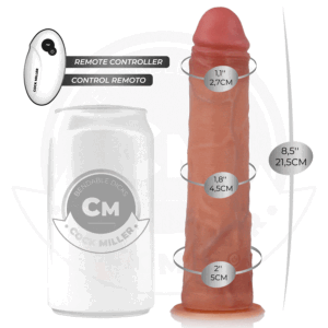 Cock Miller-Dildo Realistico con Ventosa e Vibrazione · Vibratori (imaginea 9)