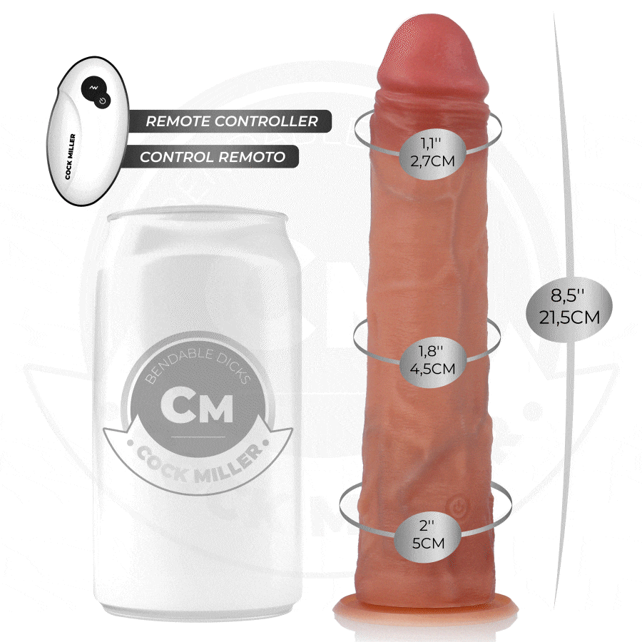 Cock Miller-Dildo Realistico con Ventosa e Vibrazione · Vibratori (imaginea 9)