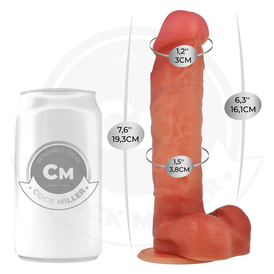 Cock Miller-Dildo Iperrealista Articolabile 19.3 cm-Silicone 7 Cock Miller-Dildo Iperrealista Articolabile 19.3 cm-Silicone · Dildo & Stimolatori (imaginea 7)
