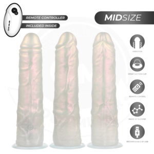 Cock Miller-Dildo con Ventosa, Illuminazione e Vibrazioni · Vibratori (imaginea 3)