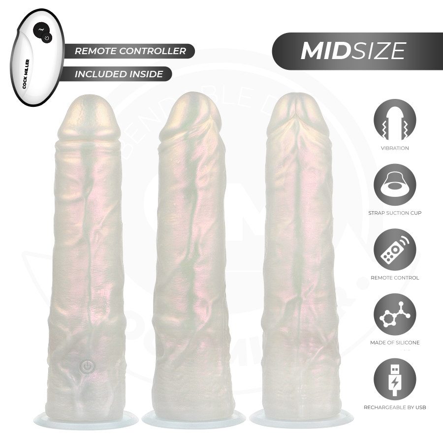 Cock Miller-Dildo con Ventosa, Illuminazione e Vibrazioni 3 Cock Miller-Dildo con Ventosa, Illuminazione e Vibrazioni · Vibratori (imaginea 3)