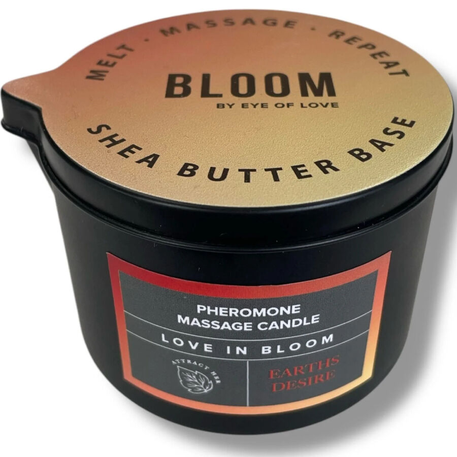 Eye of Love-Bloom Candela Massaggio Earths Desire 150 ml · Massaggio erotico (immagine 2)