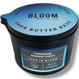 Eye of Love-Candela da massaggio Bloom Blue Ember 150 ml · Massaggio erotico (imaginea 2)
