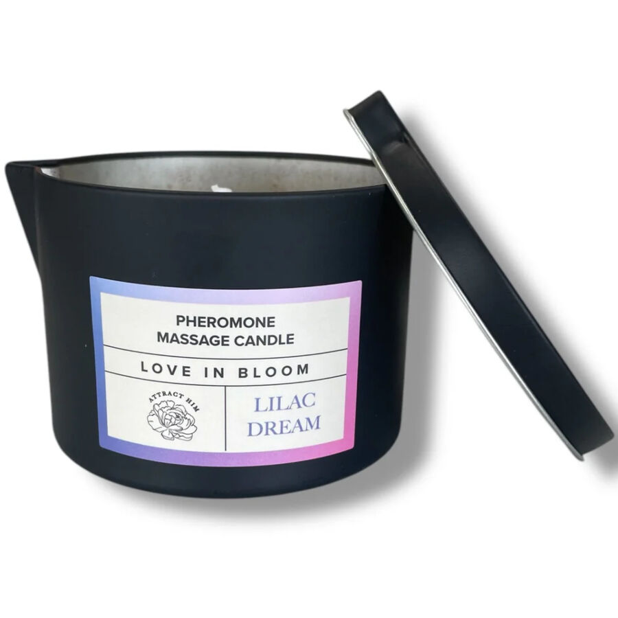 Eye of Love-Candela da massaggio Bloom Lilla Dream 150 ml 1 Eye of Love-Candela da massaggio Bloom Lilla Dream 150 ml · Massaggio erotico
