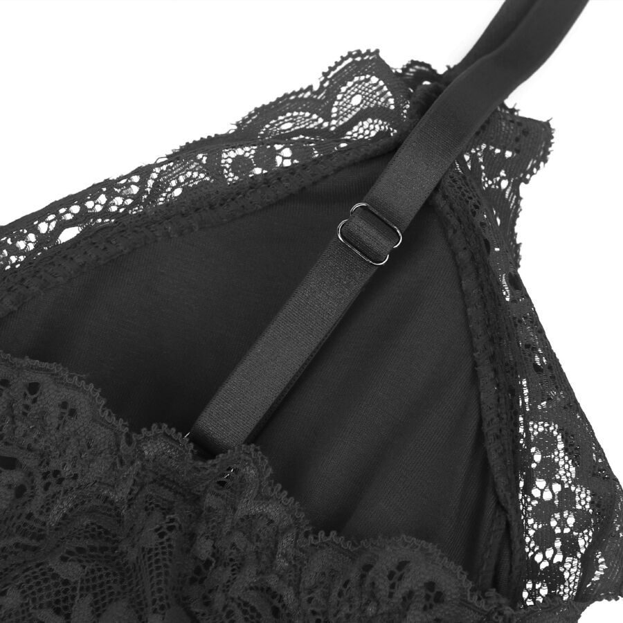 Subblime Bodies-Teddy con dettagli in pizzo floreale 26 Subblime Bodies-Teddy con dettagli in pizzo floreale · Lingerie sexy donna (imaginea 8)