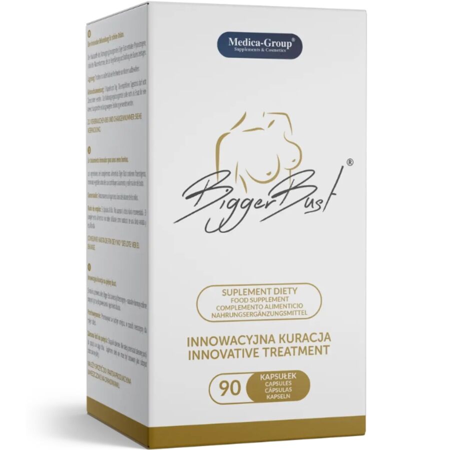 Medica Group-Biggerbust Fermezza e Volume per Busto, 90 Capsule · Afrodisiaci donna (immagine 2)