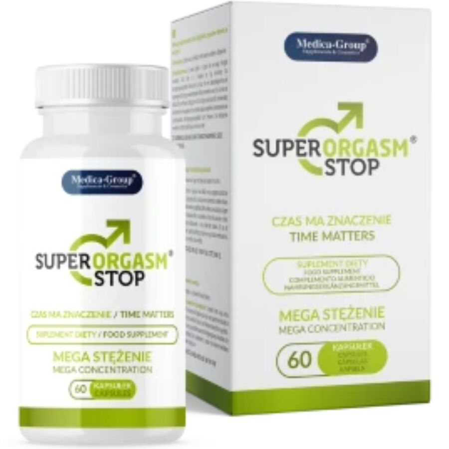 Medica Group-Super Orgasm Stop 60 Capsule per Ritardo · Afrodisiaci uomo (immagine 2)