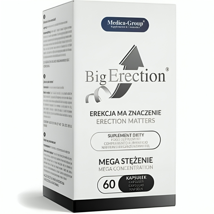 Medica Group-Bigerection Enhancer per gli uomini 60 capsule · Afrodisiaci uomo (immagine 2)
