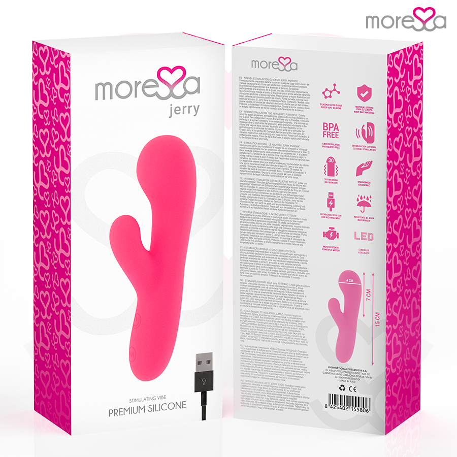 Moressa-Jerry Premium Silicone Ricaricabile-12 velocità, Ricaricabile 7 Moressa-Jerry Premium Silicone Ricaricabile-12 velocità, Ricaricabile · Vibratori (imaginea 7)