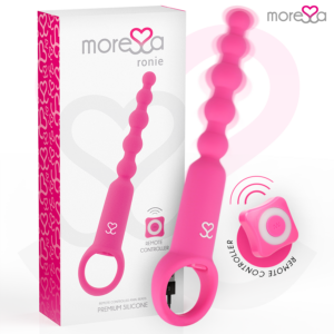 Moressa-Ronie Potente Rosario Vibratore Anale con Telecomando