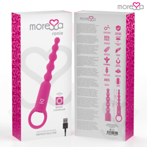 Moressa-Ronie Potente Rosario Vibratore Anale con Telecomando · Giocattoli anali (imaginea 7)