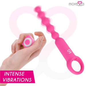 Moressa-Ronie Potente Rosario Vibratore Anale con Telecomando · Giocattoli anali (imaginea 3)