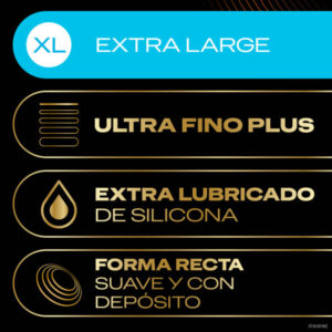Durex Condoms-Total Connection Xl Ultra Slim Plus senza Lattice 8 Durex Condoms-Total Connection Xl Ultra Slim Plus senza Lattice · Preservativi (imaginea 3)