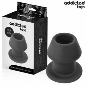 Addicted Toys-Extreme Plug anale con vuoto interno, Silicone, Dimensioni