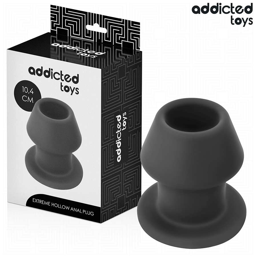 Addicted Toys-Extreme Plug anale con vuoto interno, Silicone, Dimensioni 1 Addicted Toys-Extreme Plug anale con vuoto interno, Silicone, Dimensioni · Giocattoli anali