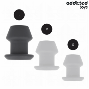 Addicted Toys-Extreme Plug anale con vuoto interno, Silicone, Dimensioni · Giocattoli anali (imaginea 7)